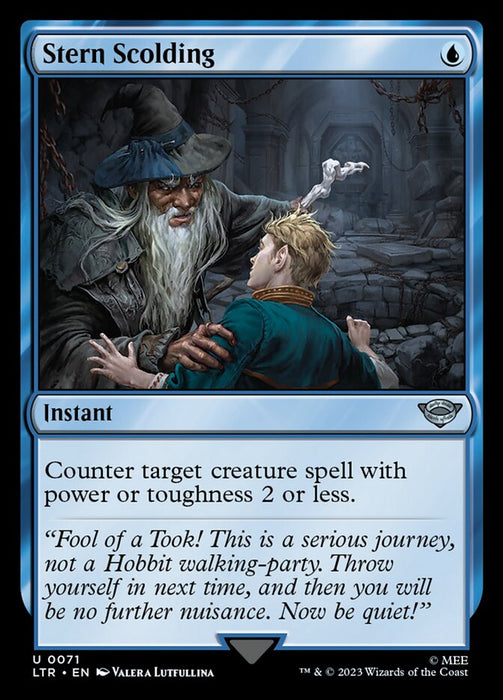 [Foil][ONE] 厳しい説教/Stern Scolding