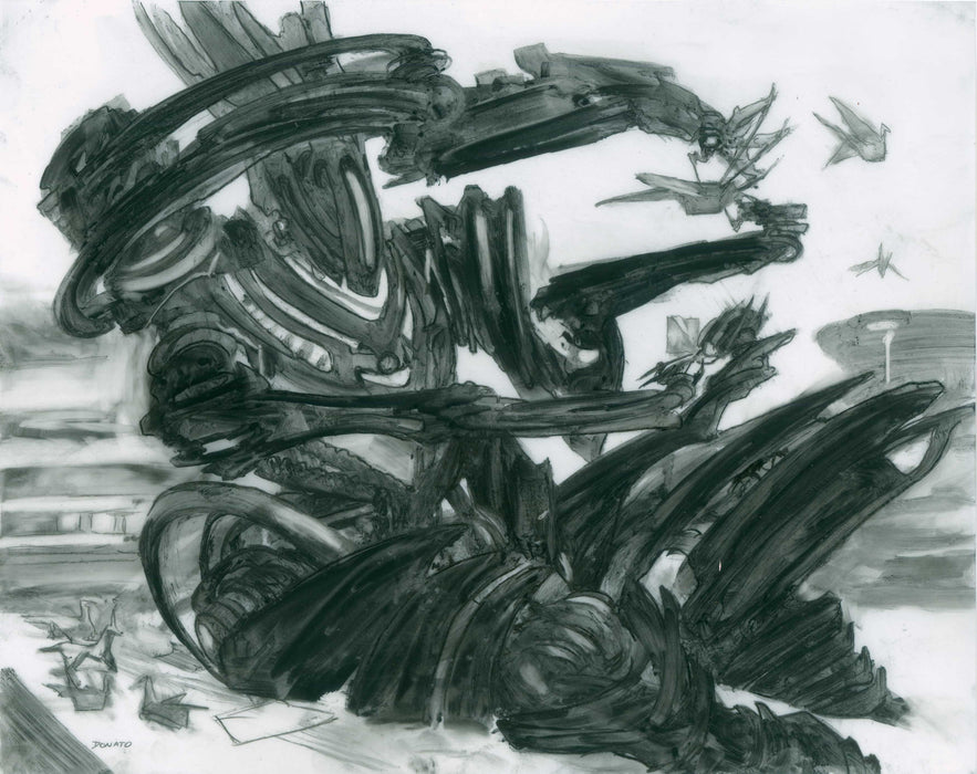 [物販][Sketch][Donato Giancola] Patchwork Automaton - preliminary
