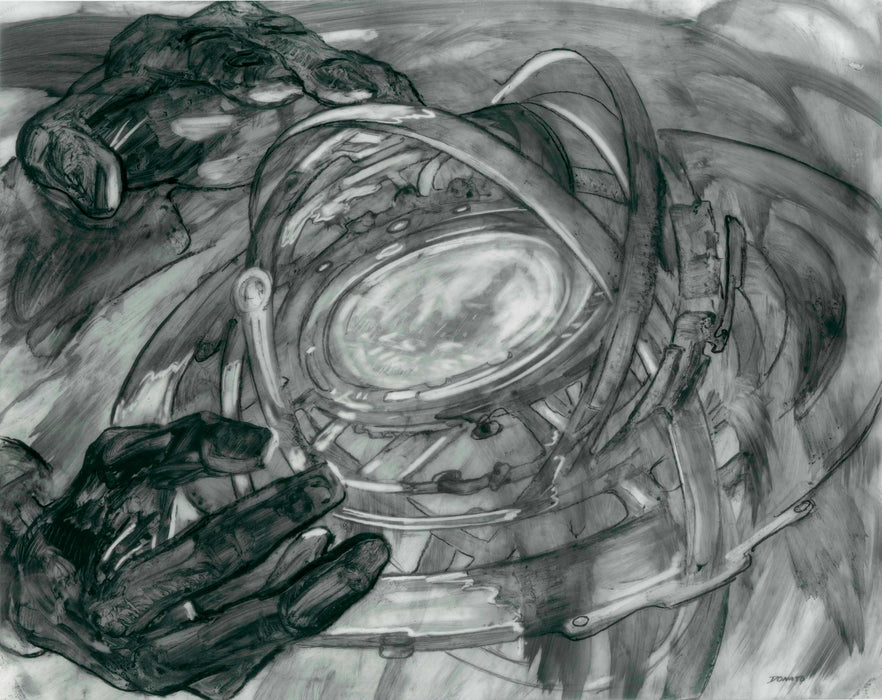 [物販][Sketch][Donato Giancola] Silver Scrutiny- preliminary