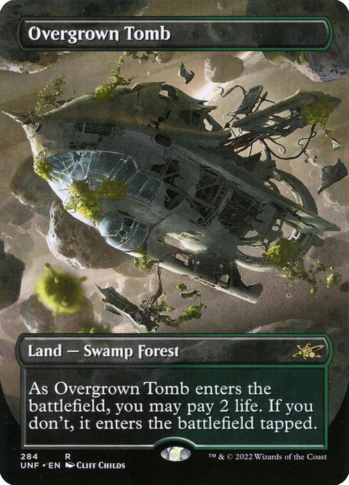 [Foil][UNF] 草むした墓/Overgrown Tomb