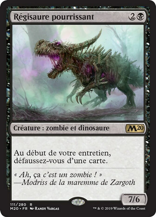 [フランス語][M20] 朽ちゆくレギサウルス/Rotting Regisaur
