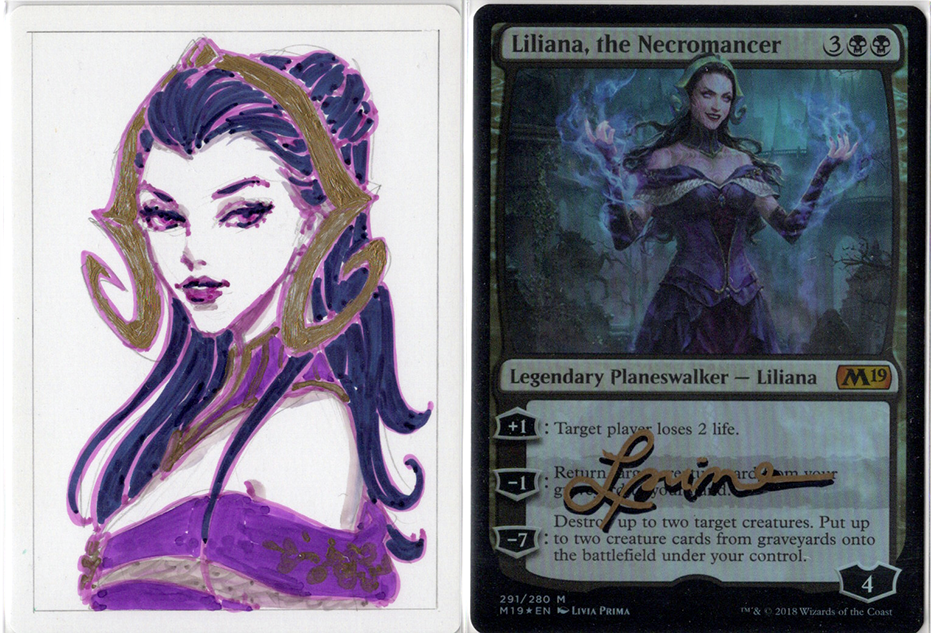 屍術師、リリアナ/Liliana, the Necromancer