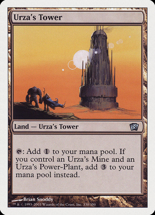 [Foil][8ED] ウルザの塔/Urza's Tower