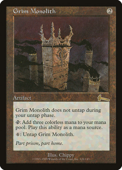 厳かなモノリス/Grim Monolith